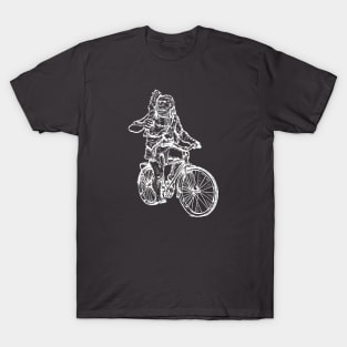 SEEMBO Neanderthal Cycling Bicycle Cyclist Biker Biking Bike T-Shirt